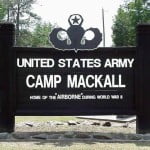 Camp Mackall entrance