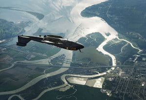 EA-6B Prowler inverted attack maneuver