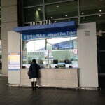 Incheon ticket counter outside exit 8